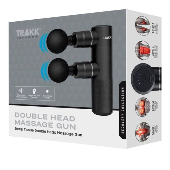 Trakk Recovery Collection Deep Tissue Double Head Massage Gun - Picture 5 of 11
